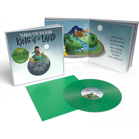 CAT STEVENS - YUSUF - KING OF A LAND (LP - VERDE - 2023)