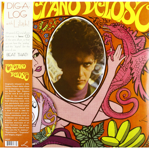 CAETANO VELOSO - CAETANO VELOSO (LP+cd - 1968)
