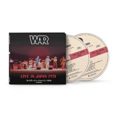 WAR - LIVE IN JAPAN 1974 (2025 - 2CD)