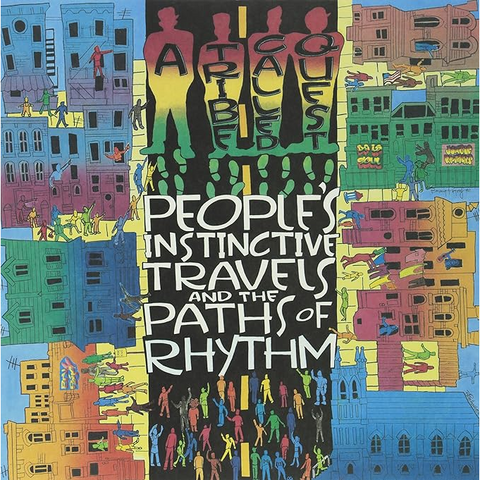 A TRIBE CALLED QUEST - PEOPLE'S INSTINCTIVE TRAVELS & PATH OF RHYTHM (2LP - 1990)