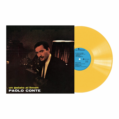 PAOLO CONTE - UN GELATO AL LIMON (LP - vinile giallo - 1979)
