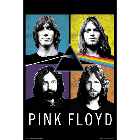 PINK FLOYD - 675 - BAND MULTICOLOR - posterm