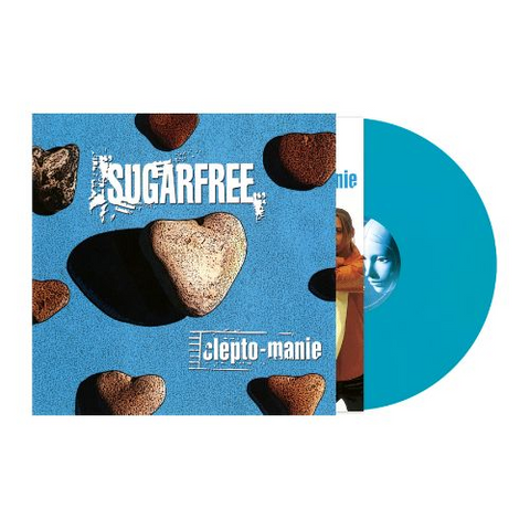 SUGARFREE - CLEPTO-MANIE (LP - AZZURRO | AUTOGRAFATO | REM25 - 2005)