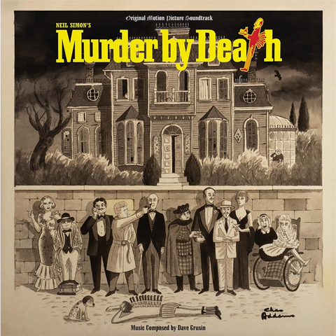 MURDER BY DEATH - SOUNDTRACK - MURDER BY DEATH (LP - rem24 - 1976)