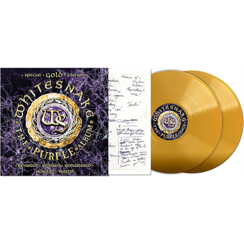 WHITESNAKE - THE PURPLE ALBUM: SPECIAL GOLD EDITION (2LP - ORO | REM23 - 2018)