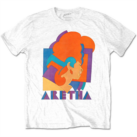 ARETHA FRANKLIN - MILTON GRAPHIC – Bianco - t-shirt
