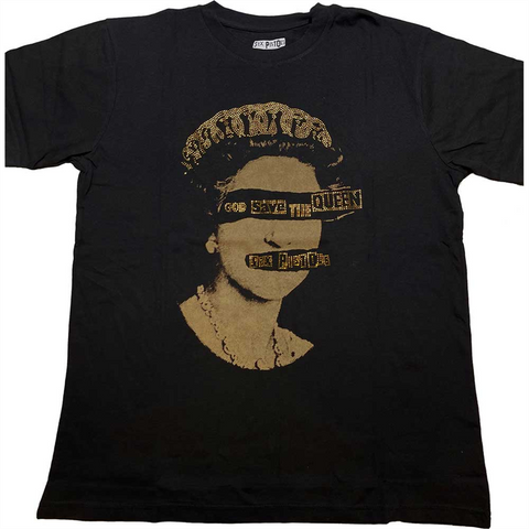 SEX PISTOLS (THE) - GOD SAVE THE QUEEN diamante - nero