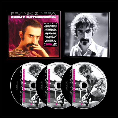 FRANK ZAPPA - FUNKY NOTHINGNESS (2023 - 3CD)