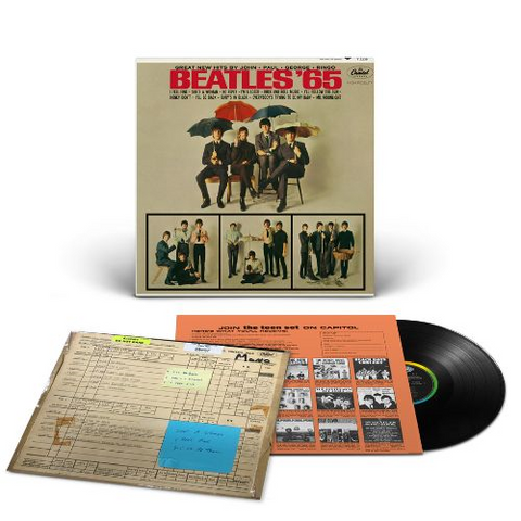 THE BEATLES - BEATLES ’65 (LP - REM24 - 1964)