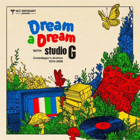 JAZZ DISPENSARY - ARTISTI VARI - DREAM A DREAM WITH STUDIO G: CRATEDIGGER'S ARCHIVE (LP - ROSSO | COMPILATION - 2025)
