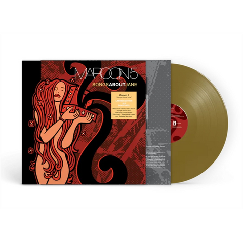 MAROON 5 - SONGS ABOUT JANE (LP - ORO | RE26 - 2002)