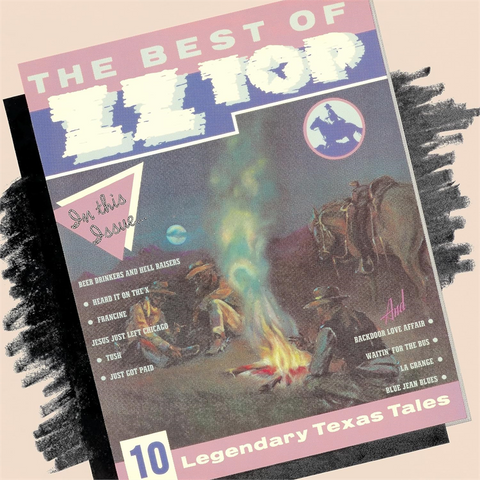 ZZ TOP - THE BEST OF ZZ TOP (LP - rem24 - 1977)