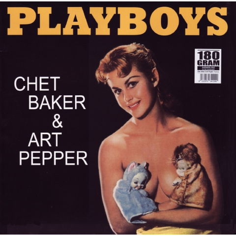 CHET BAKER & ART PEPPER - PLAYBOYS (LP)