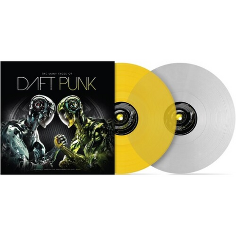 DAFT PUNK Â€“ ARTISTI VARI - THE MANY FACES OF - SERIES (2LP - YELLOW / CLEAR VINYL)