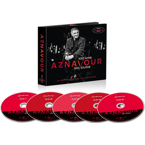 CHARLES AZNAVOUR - 100 ANS: DUOS (2024 - 5CD)