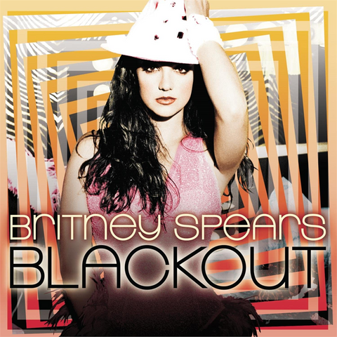 BRITNEY SPEARS - BLACKOUT (LP - ARANCIONE | REM23 - 2007)