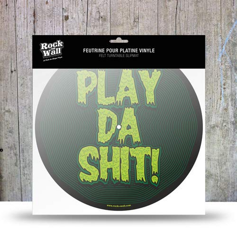 ROCK ON WALL - SLIPMAT - TAPPETINO - PLAY DA SHIT - SLIPMAT