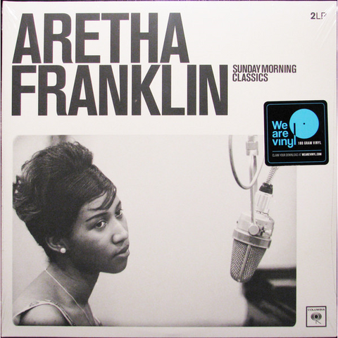 ARETHA FRANKLIN - SUNDAY MORNING CLASSICS (LP - 2009 - best of)