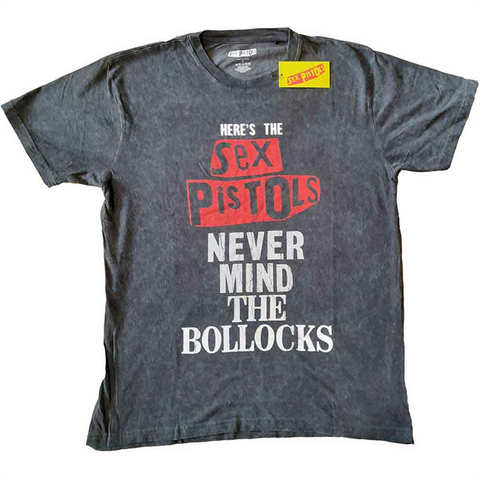 SEX PISTOLS - NMTB DISTRESSED - GRIGIO -  (WASH COLLECTION) (S)