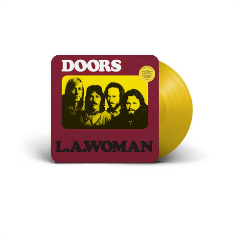 THE DOORS - L.A. WOMAN (LP - indie only | giallo | rem23 - 1971)