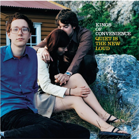 KINGS OF CONVENIENCE - QUIET IS THE NEW LOUD (LP - rem24 - 2001)