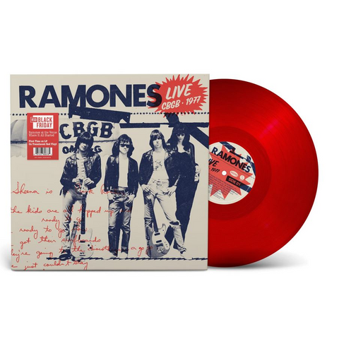 RAMONES - LIVE AT CBGB, 1977 (LP - BLACKFRIDAY25)