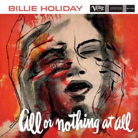 BILLIE HOLIDAY - ALL OR NOTHING AT ALL (LP - REM25 - 1958)