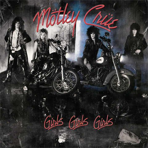 MOTLEY CRUE - GIRLS, GIRLS, GIRLS (LP - rem22 - 1987)