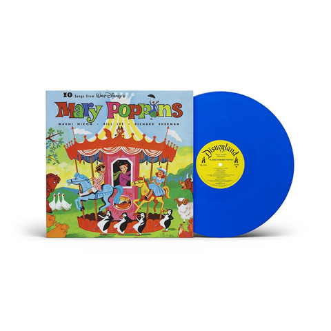 MARY POPPINS - SOUNTRACK - 10 SONGS FROM MARY POPPINS (LP - BLU | REM24 - 1964)