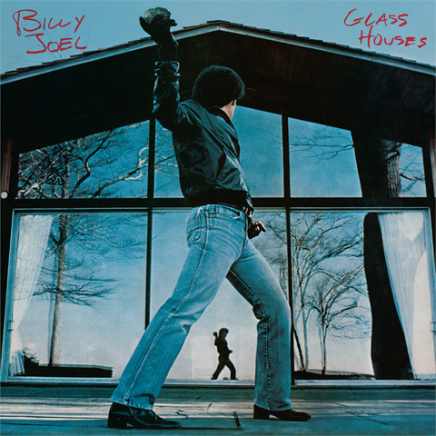 BILLY JOEL - GLASS HOUSES (LP - REM25 - 1980)