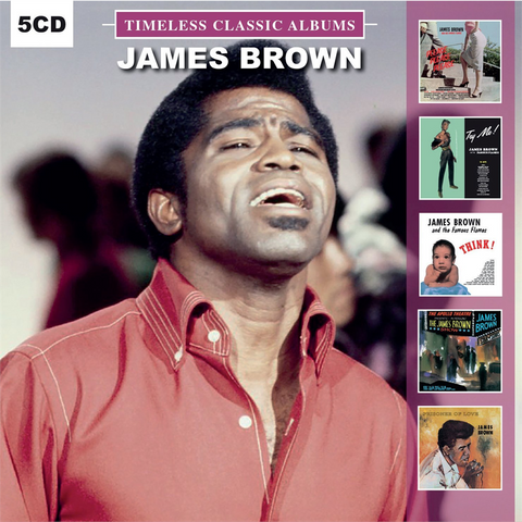 JAMES BROWN - TIMELESS CLASSIC ALBUMS (5cd)