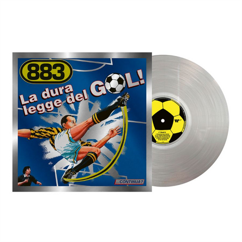 883 - LA DURA LEGGE DEL GOL (LP - CLEAR | COVER METALLIZZATA | RE26 - 1997)