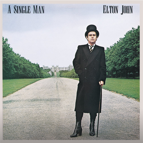 ELTON JOHN - A SINGLE MAN (LP - rem22 - 1978)