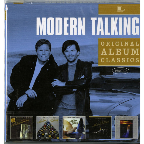 MODERN TALKING - ORIGINAL ALBUM CLASSICS (5cd)