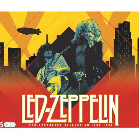LED ZEPPELIN - BROADCAST COLLECTION 1969-95 (2022 - 5cd)