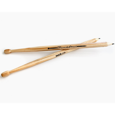 SUCK DRUMSTICK PENCILS - MATITA BACCHETTE BATTERIA  - DRUMSTICK PENCILS