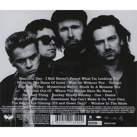 U2 - 18 SINGLES (2006 - best of)