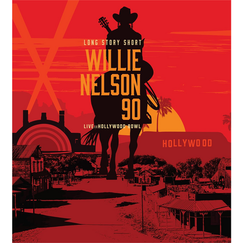 WILLIE NELSON 90 – ARTISTI VARI - LONG STORY SHORT: WILLIE NELSON 90 LIVE AT HOLLYWOOD BOWL (2CD + blu-ray – 2023)