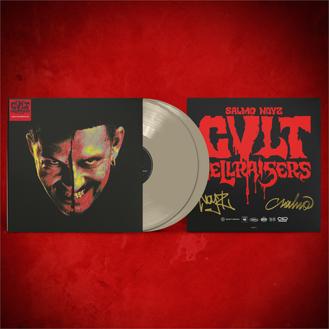 SALMO & NOYZ NARCOS - CVLT: HELLRAISERS (2LP - ORO | AUTOGRAFATO | REPACK - 2024)