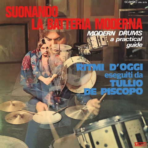 TULLIO DE PISCOPO - SUONANDO LA BATTERIA MODERNA (LP - rem23 - 1974)