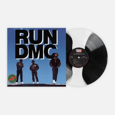 RUN DMC - TOUGHTER THAN LEATHER (LP - STRIPED | US | REM24 - 1988)