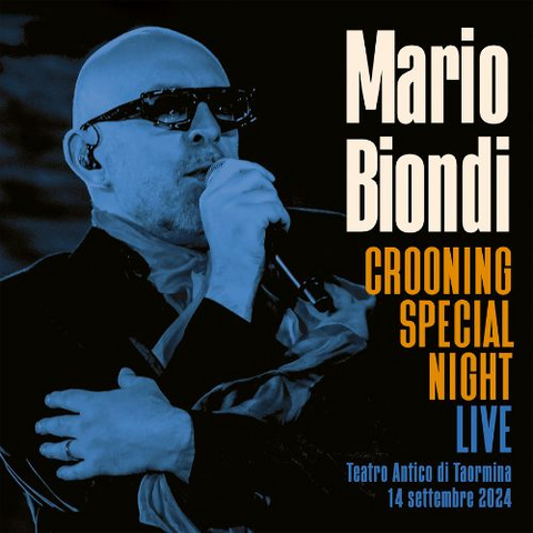 MARIO BIONDI - CROONING SPECIAL NIGHT LIVE: TEATRO ANTICO DI TAORMINA 2024 (2LP - 2025)