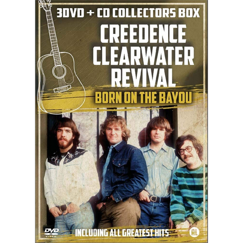 CREEDENCE CLEARWATER REVIVAL - BORN ON THE BAYOU (2019 - CD+3DVD)