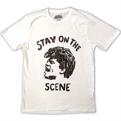JAMES BROWN - STAY ON THE SCENE - unisex - (M) - T-Shirt
