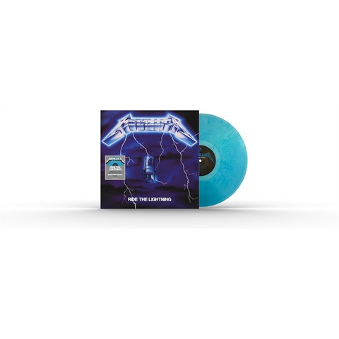 METALLICA - RIDE THE LIGHTNING (LP - azzurro | rem23 - 1984)