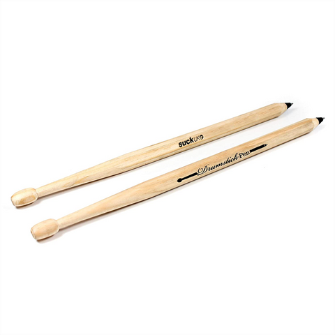 SUCK DRUMSTICK PEN - PENNE - BACCHETTE BATTERIA  - DRUMSTICK PEN | BLACK / NERO
