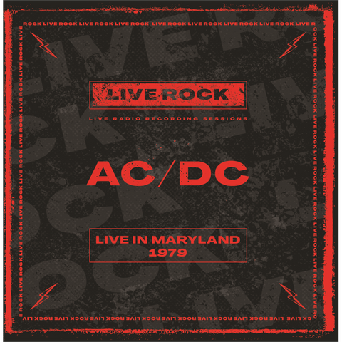AC/DC - LIVE ROCK: maryland 1979 (2LP – 2022)