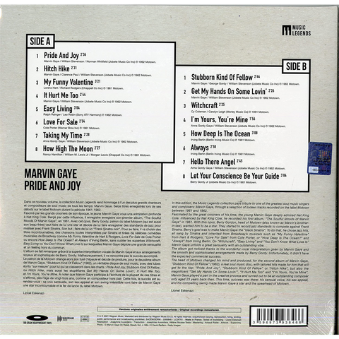 MARVIN GAYE - PRIDE AND JOY (LP - compilation - 2021)