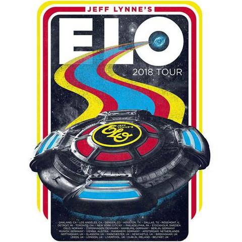 ELECTRIC LIGHT ORCHESTRA - 2018 Tour - poster - 865