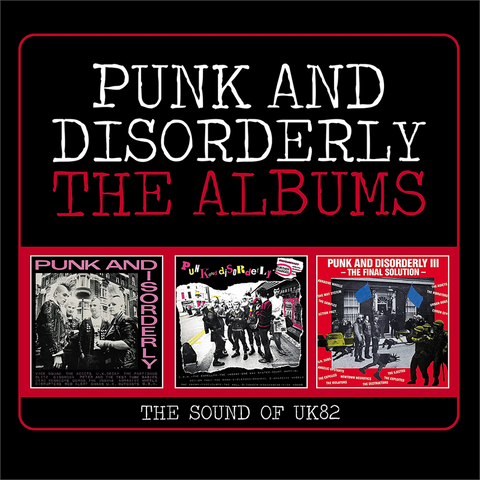 PUNK AND DISORDERLY - ARTISTI VARI - THE ALBUMS: THE SOUND OF UK82 (2021 - 3CD)